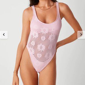 Frankie's Bikinis xPamela Anderson Cheeky One Piece Swimsuit - Medium w/tags